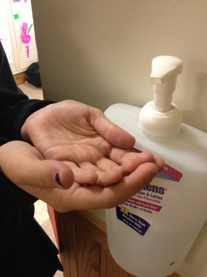 Washing hands frequently is a necessity to stay healthy this winter.
Kim Smith '15