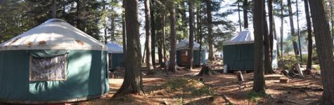 The Adirondack Semester at St. Lawrence college offers an opportunity for students to stay in electronic-free yurts for a semester to study nature and human relations with nature.
Courtesy of stlawu.edu
