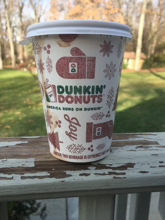 Dunkin Donuts seasonal Oreo Cookie Hot Chocolate.
Grace Mather 17