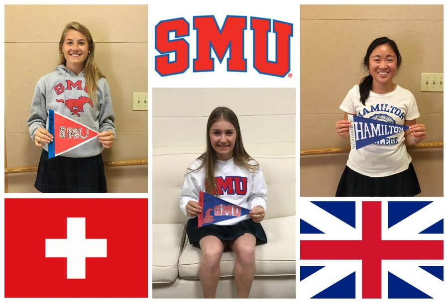 Seniors Maddie Church, Annie Werdinger and Molly Geisinger will be studying abroad in Europe during their freshman year of college.
Holly Roth 16