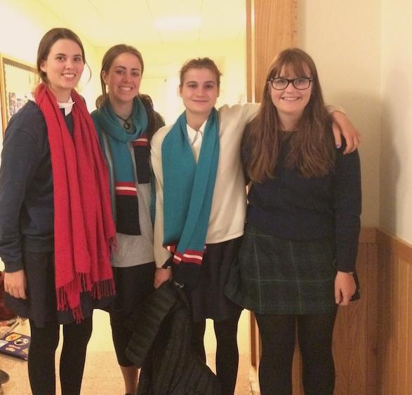 Maddie Coutts, Isabel Sigalla, Ruby Harrison and Eleanor Twomey visit Convent of the Sacred Heart, Greenwich on exchange from Sydney and Melbourne, Australia for the month.
Alice Millerchip 15