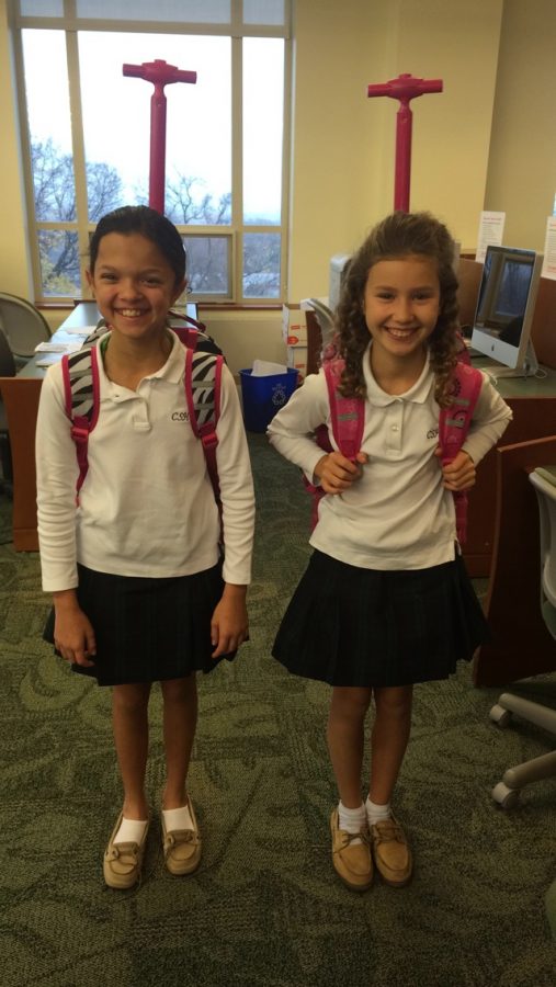 Humans of Sacred Heart - Nicole Mayer and Grace Cadman
