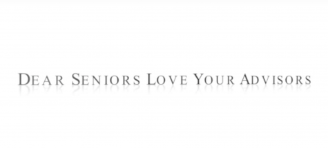 Dear Seniors, Love, Your Advisors - Video Post