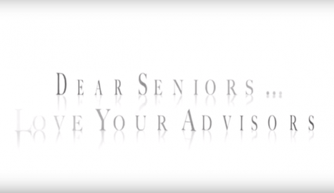 Dear Seniors....Love, Your Advisors (Video Post)