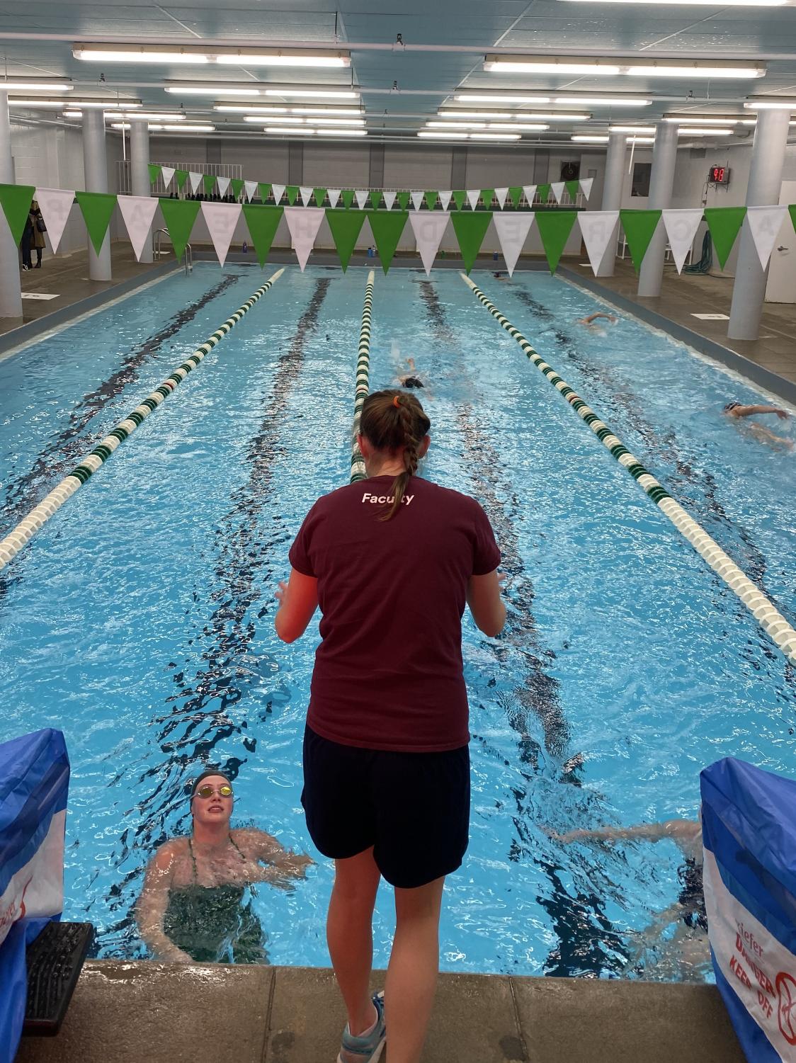 Swimming into the new season with Ms. Keegan Reed – King Street Chronicle