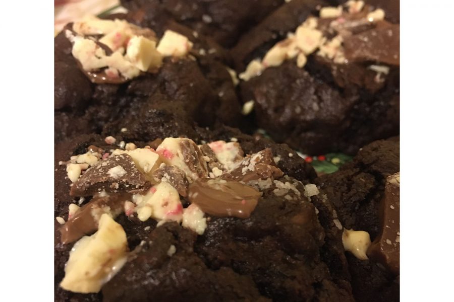 Heidis tripe-chocolate peppermint cookies add to her annual Christmas tradition. 