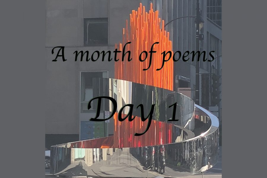 A month of poems: Day one