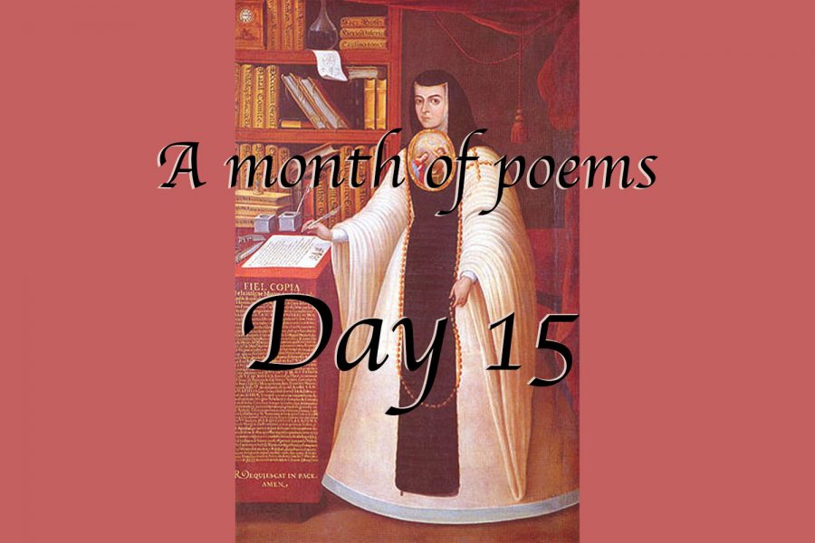 A month of poems: Day 15