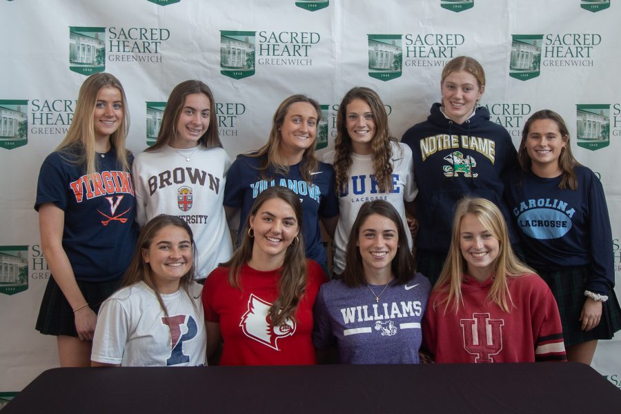 Ten+Sacred+Heart+seniors+will+be+furthering+their+athletic+careers+in+college.