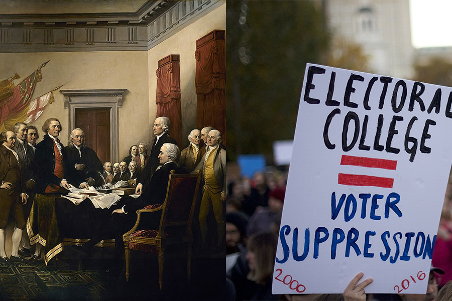 Todays voters call for an amendment to the United States Constitution which would establish a national popular vote for presidential elections.  