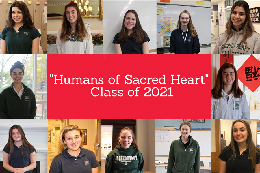 Enjoy this compilation of Class of 2021 features in the weekly Humans of Sacred Heart column. 