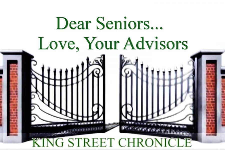 Dear Seniors…Love, Your Advisors 2021