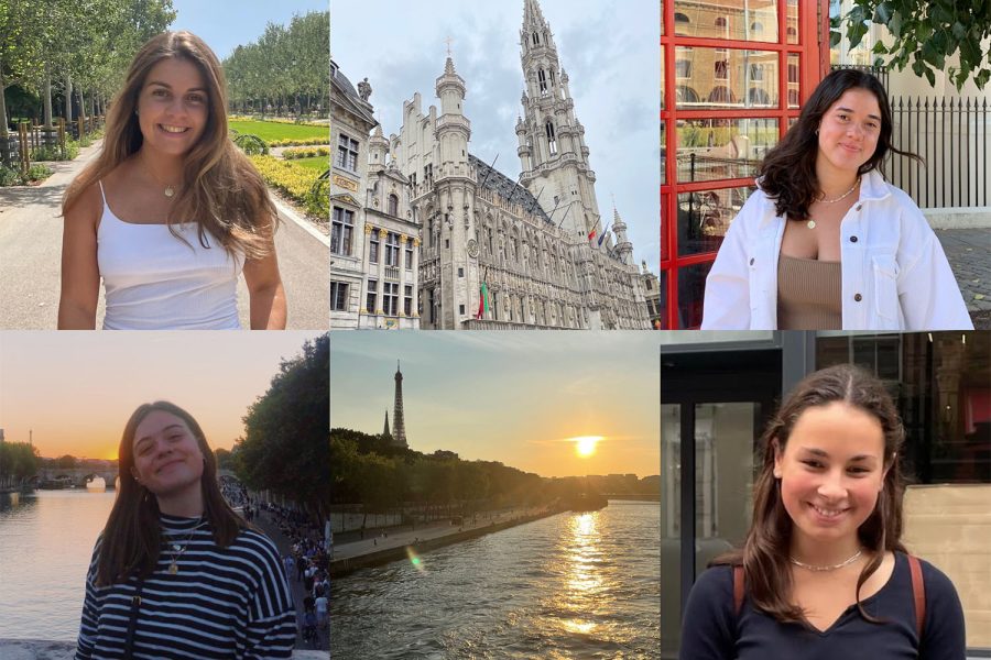 Four Sacred Heart Greenwich alumnae spend all or part of their college education abroad.  