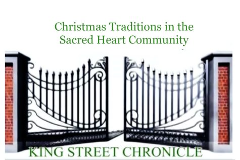 Christmas Traditions in the Sacred Heart Community