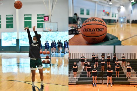 Basketball finishes 2021 competing in the Groton Holiday Tournament