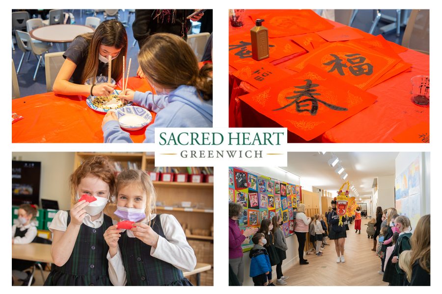 The Sacred Heart Greenwich community joins together to celebrate the Lunar New Year.  