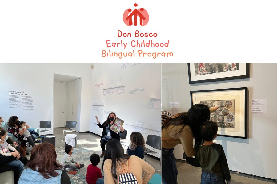 Through the Don Bosco Early Childhood Bilingual Program, students develop their Spanish and English skills.