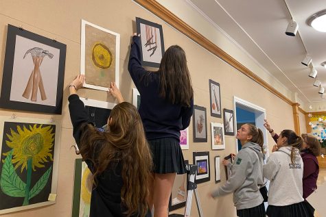 Student art livens halls for fourth annual All-School Art Show