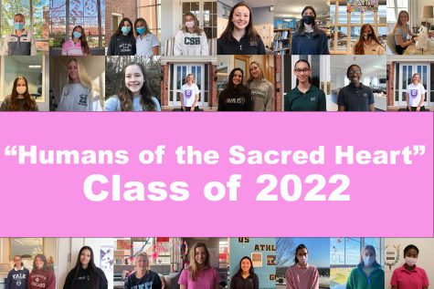 Humans of the Sacred Heart the Class of 2022 over the years