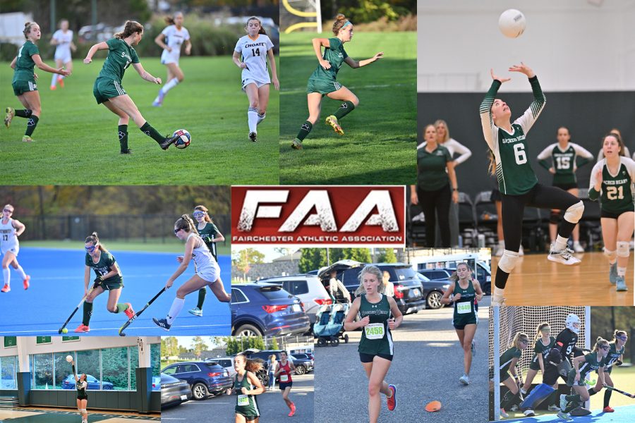 Sacred+Heart+varsity+A+soccer%2C+volleyball%2C+field+hockey%2C+and+cross+country+teams+compete+in+the+Fairchester+Athletic+Association+tournament.