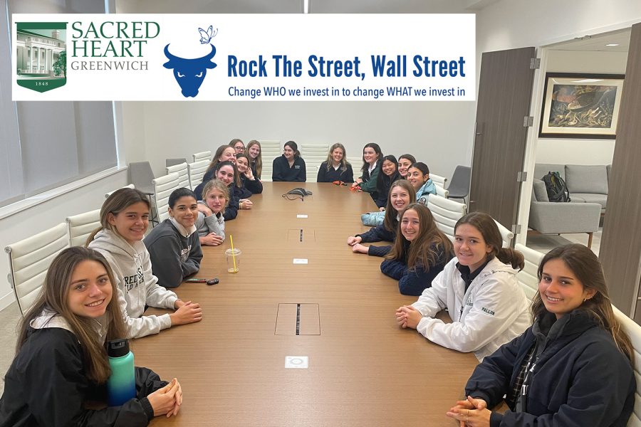 Sacred Heart Greenwich now offers its Upper School students the opportunity to explore finance by participating in Rock the Street, Wall Street. 