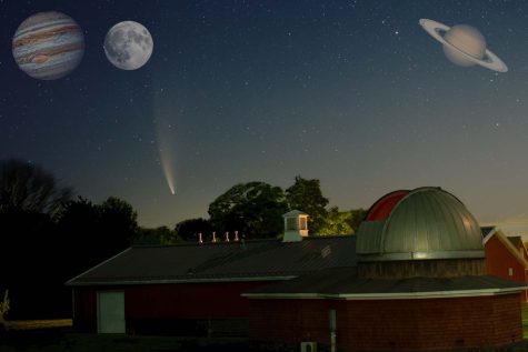 The Mary Aloysia Hardey Observatory offers views of Jupiter, Saturn, and the moon.