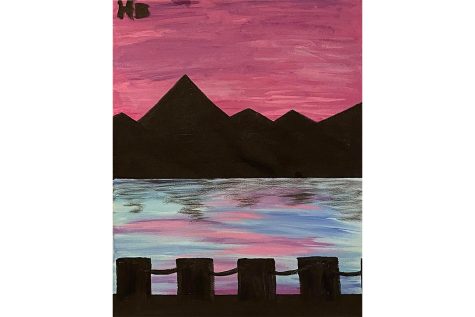 Art of the Week – “Mountain Colors” – Haley Blackwell ’26