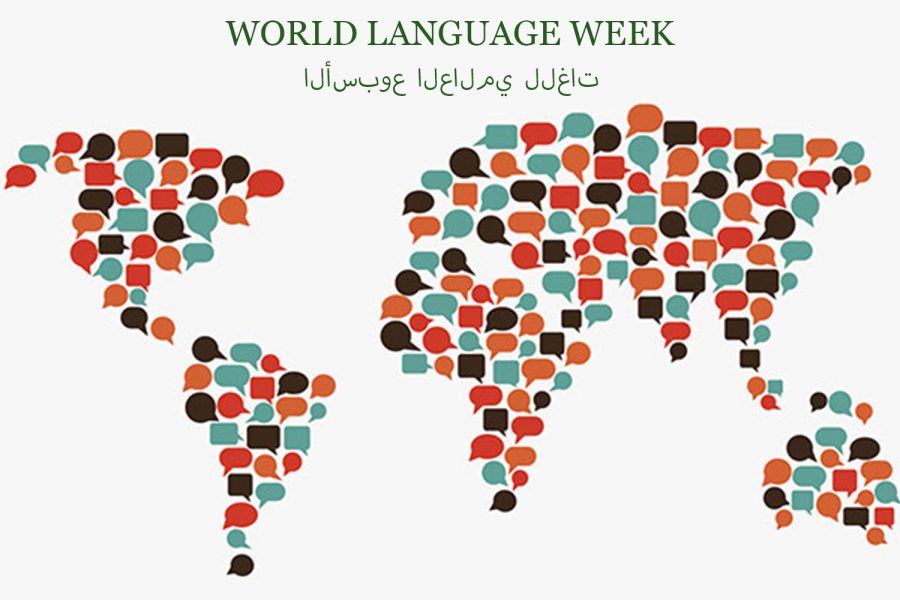 The King Street Chronicle celebrates World Language Week with students work in different languages. 