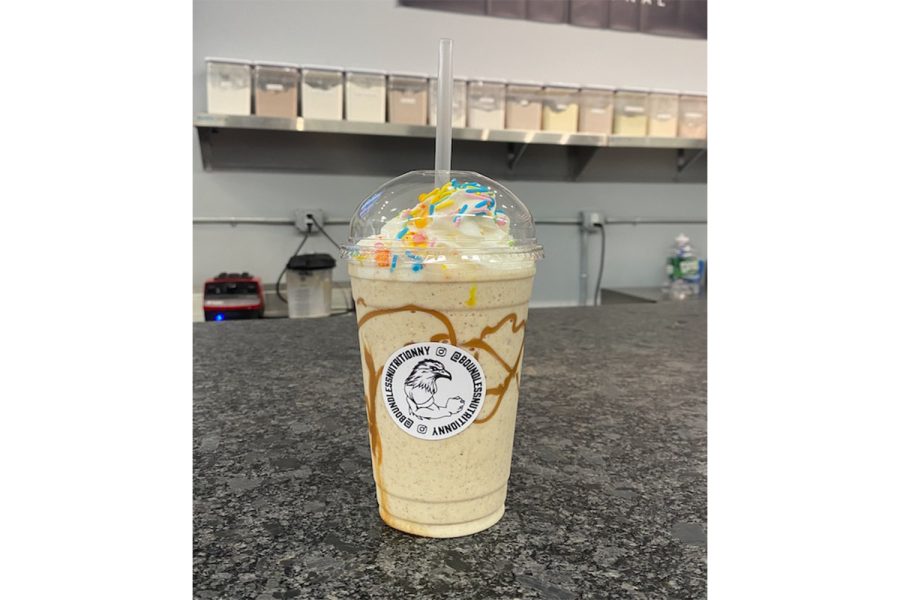 Boundless Nutrition features a carrot cake shake.
