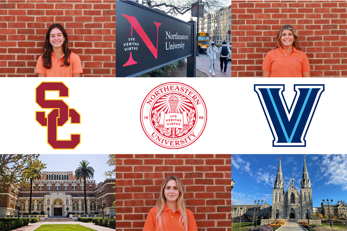 The 2022 to 2023 Executive Board, Caterina Pye 23, Ana López del Punta 23, and Lindsay Benza 23, reflect on their college experiences. 