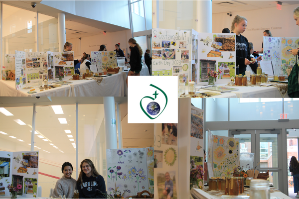 Sacred Heart Greenwich students showcase sustainability initiatives at Homecoming.