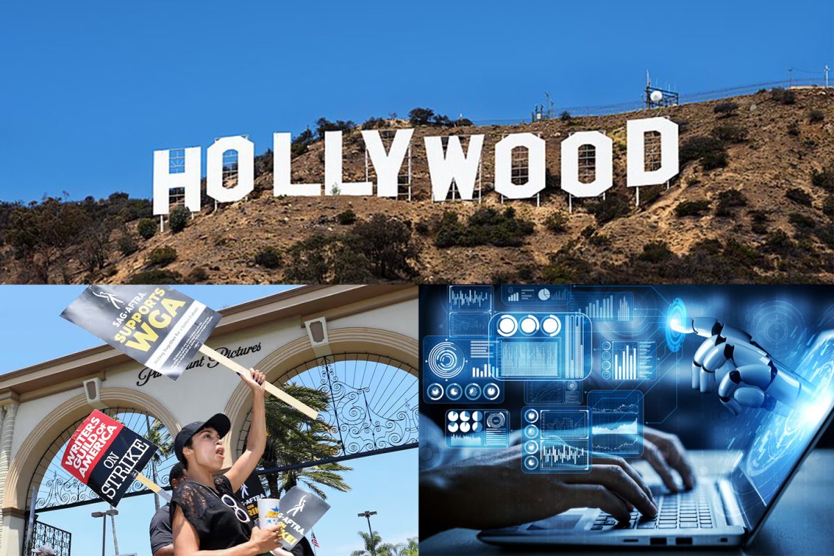 The Hollywood writers strike showcases the importance of human creativity rather than AI technology in the film industry.