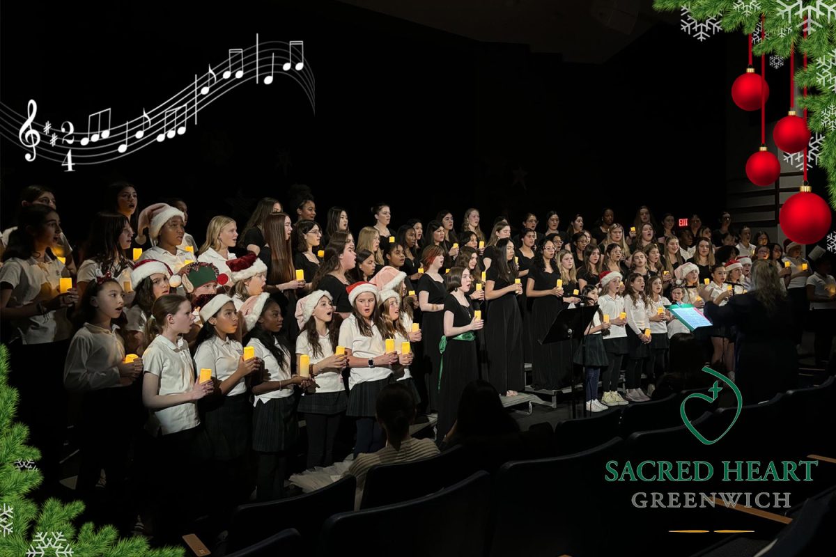 Upper and Middle School musical and dance groups join together for the annual Christmas concert.