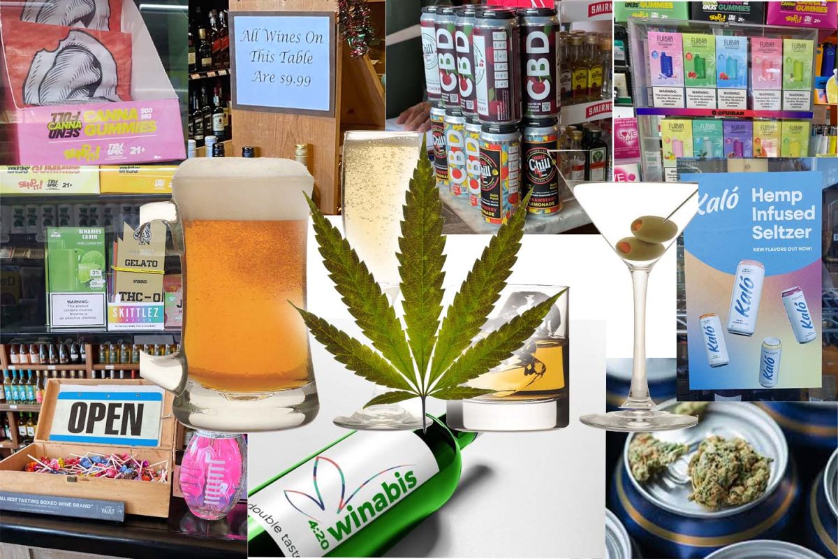 Local stores stir up controversy by starting to carry CBD-infused alcohols on their shelves.