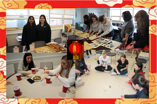 Students lead collaborative activities to commemorate Lunar New Year and honor global traditions.