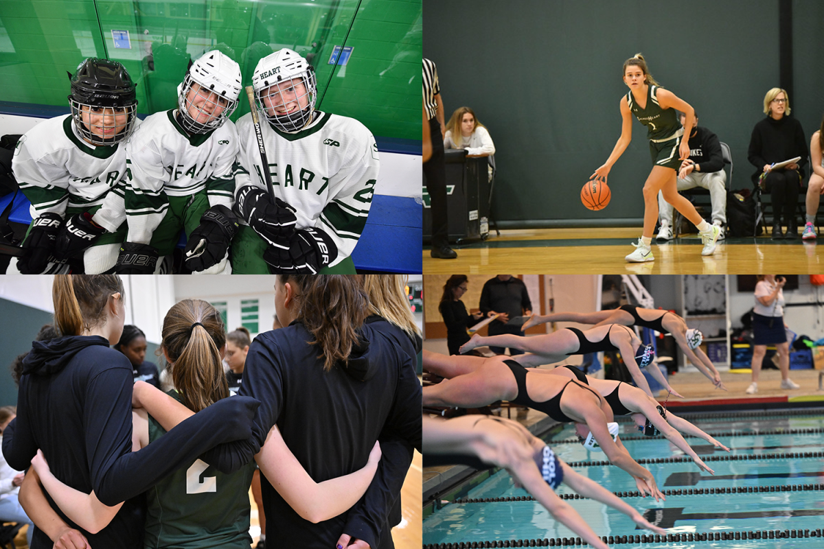 Students engage in a variety of winter sports, bringing warmth to the season with their athletic pursuits.