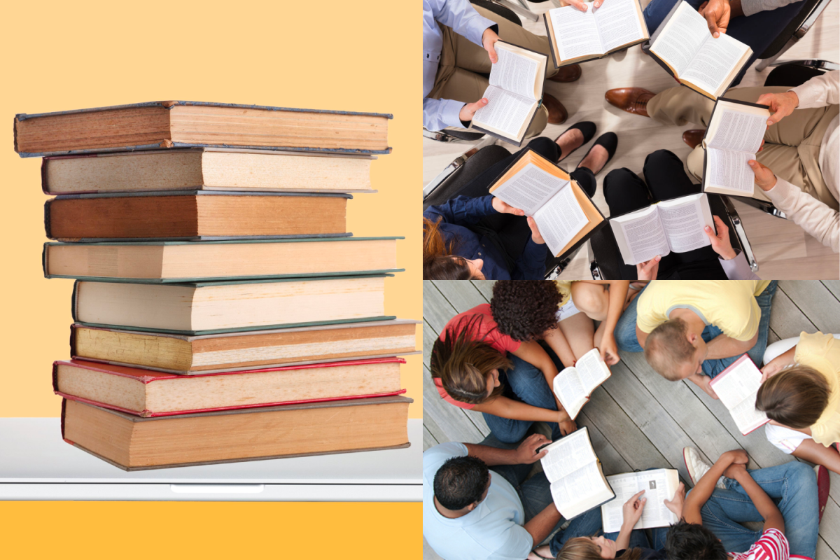 Students experience the benefits of reading for pleasure by making it a social activity
