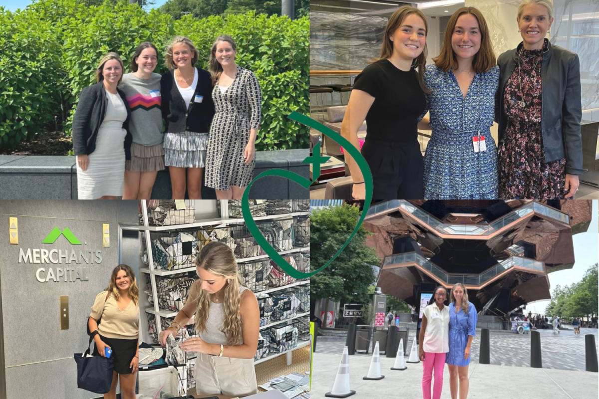 Upper School students immerse themselves in diverse career fields through the alumnae externship program.