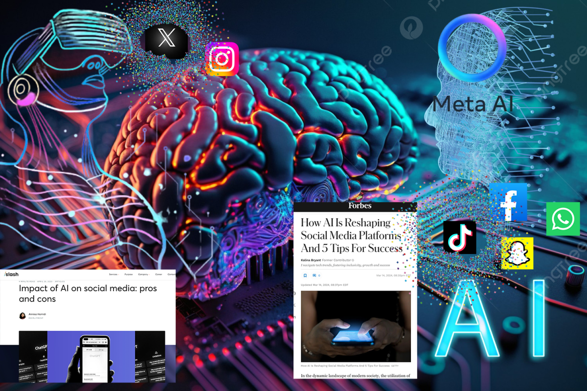 Artificial intelligence (AI) becomes a key feature on many popular social media platforms.