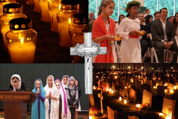 Sacred Heart Greenwich honors All Saints Day and All Souls Day