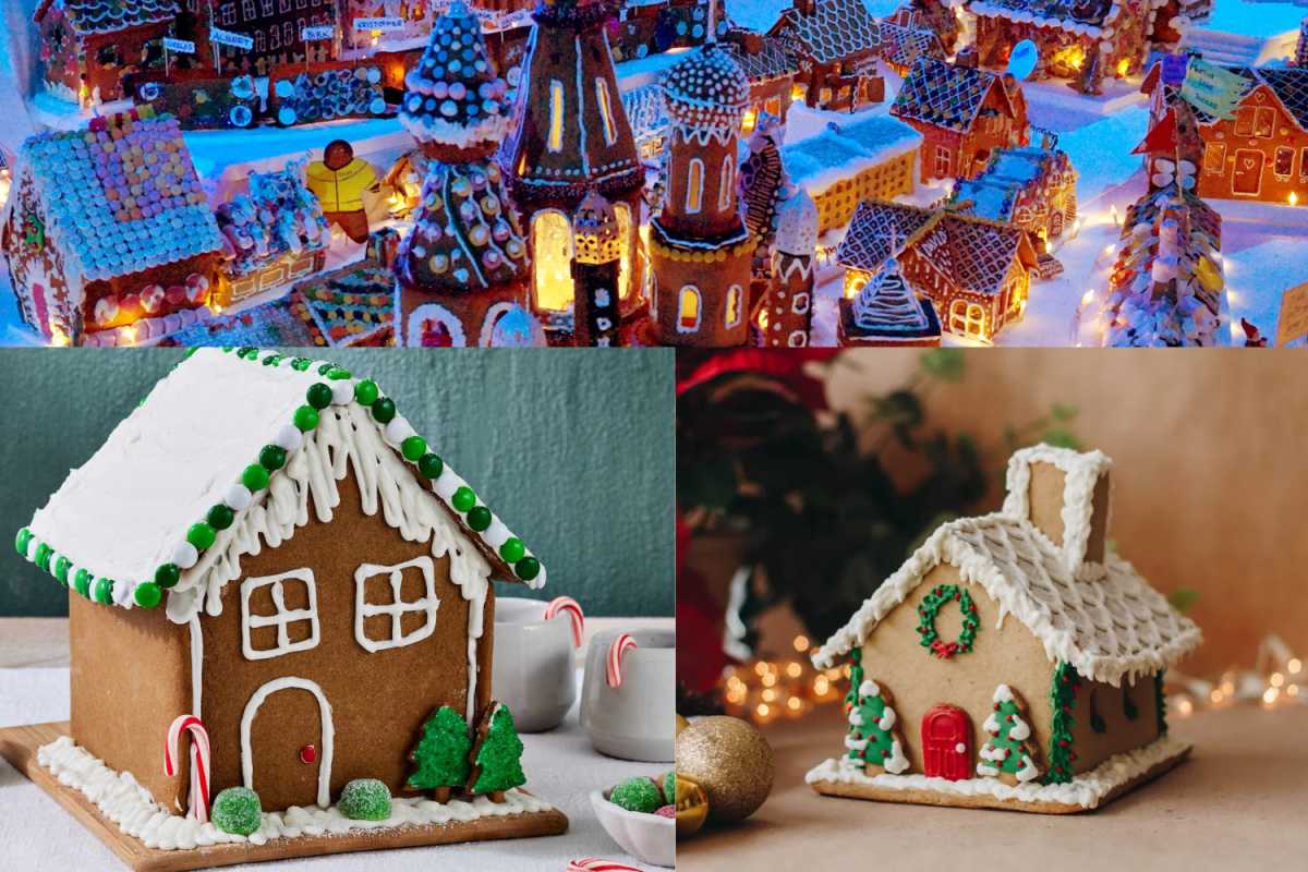 The fifteenth-century tradition of building gingerbread houses during the holidays continues to thrive today. 