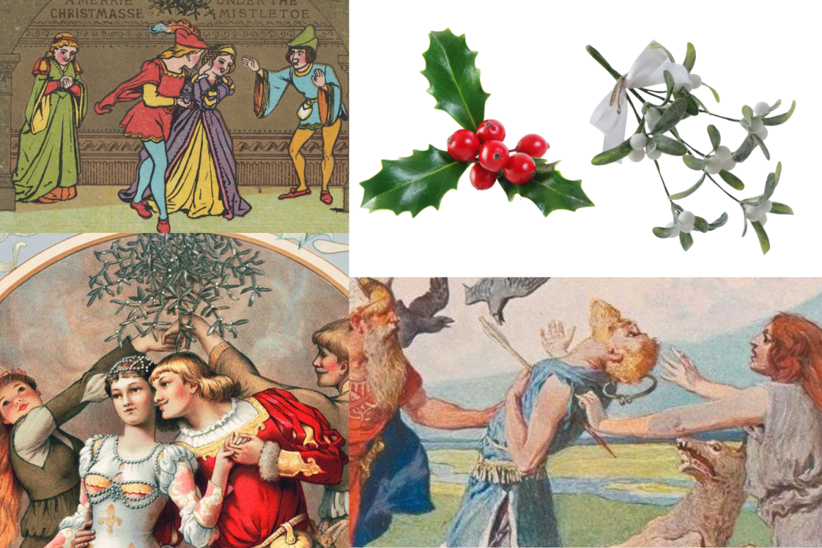 The history of the modern day mistletoe evolves from different myths and beliefs. 