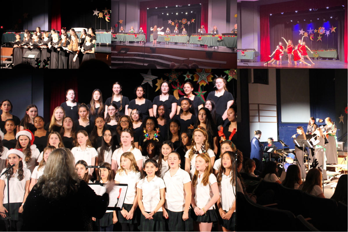 Performers display their hard work and dedication at the annual Christmas Concert.