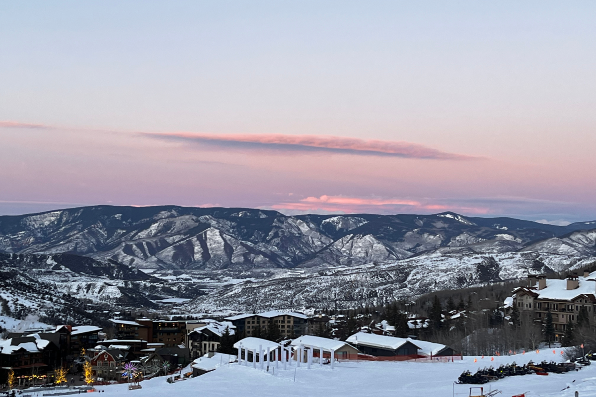 "Snowy Serenity". Courtesy of Mia Ritossa '26