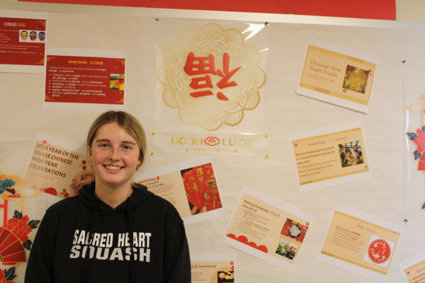 “Humans of Sacred Heart” – Finley Newman ’26