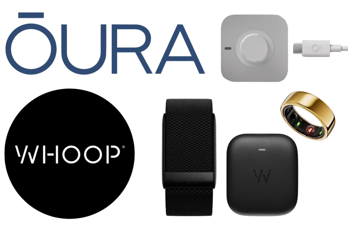 The WHOOP watch and Oura Ring dominate the wearable fitness tracker industry.