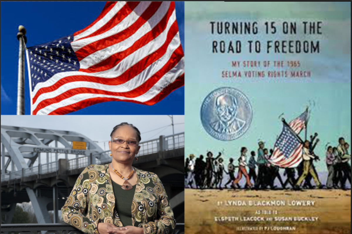 Mrs. Lynda Blackmon Lowery inspires Middle and Upper School students with her first-hand experience in the Selma March.