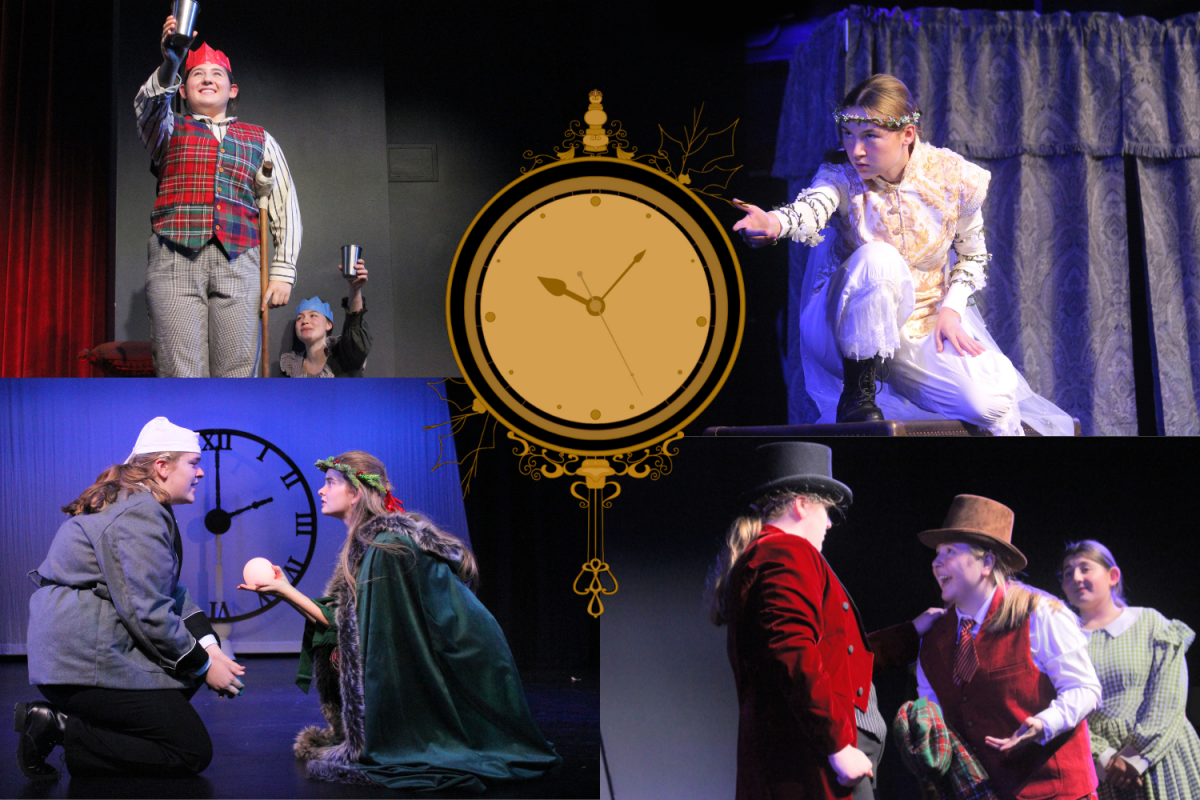 The Sacred Heart Greenwich Upper School theatre program performs a stage adaptation of A Christmas Carol.