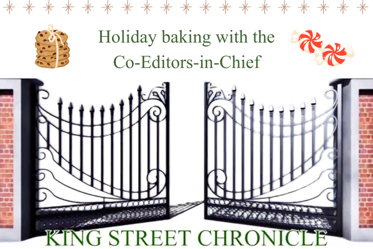 Holiday baking with the Co-Editors-in-Chief