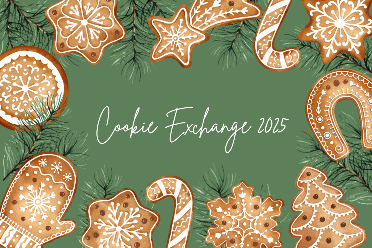 Sacred Heart Upper School students celebrate the holiday season with the annual Christmas cookie exchange.